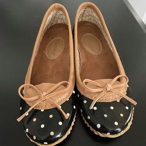 Chooka Duck Classic Dot Skimmer Dot Size 7 -EUC